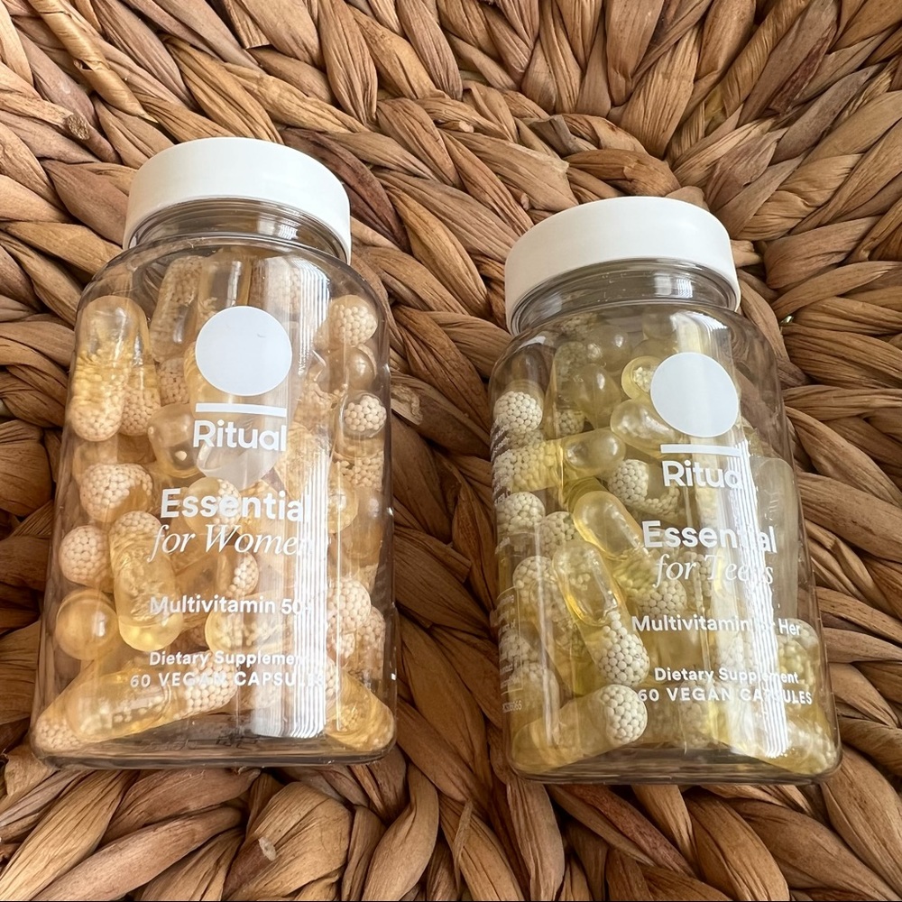 Ritual Vitamins for Teens and Women 50 plus. New and unopened.